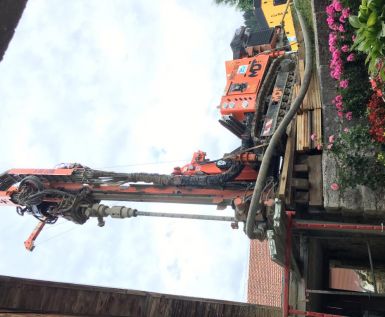 Chantier Géothermie Verticale - Haut Doubs